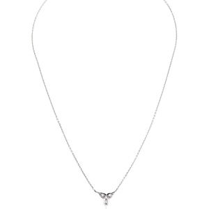 CATHY WATERMAN Diamond Wheat Pendant Necklace